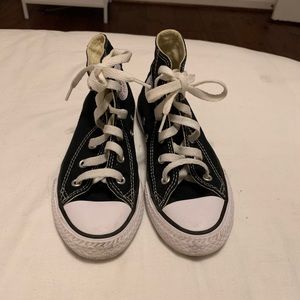 Kids Converse hightop sneakers